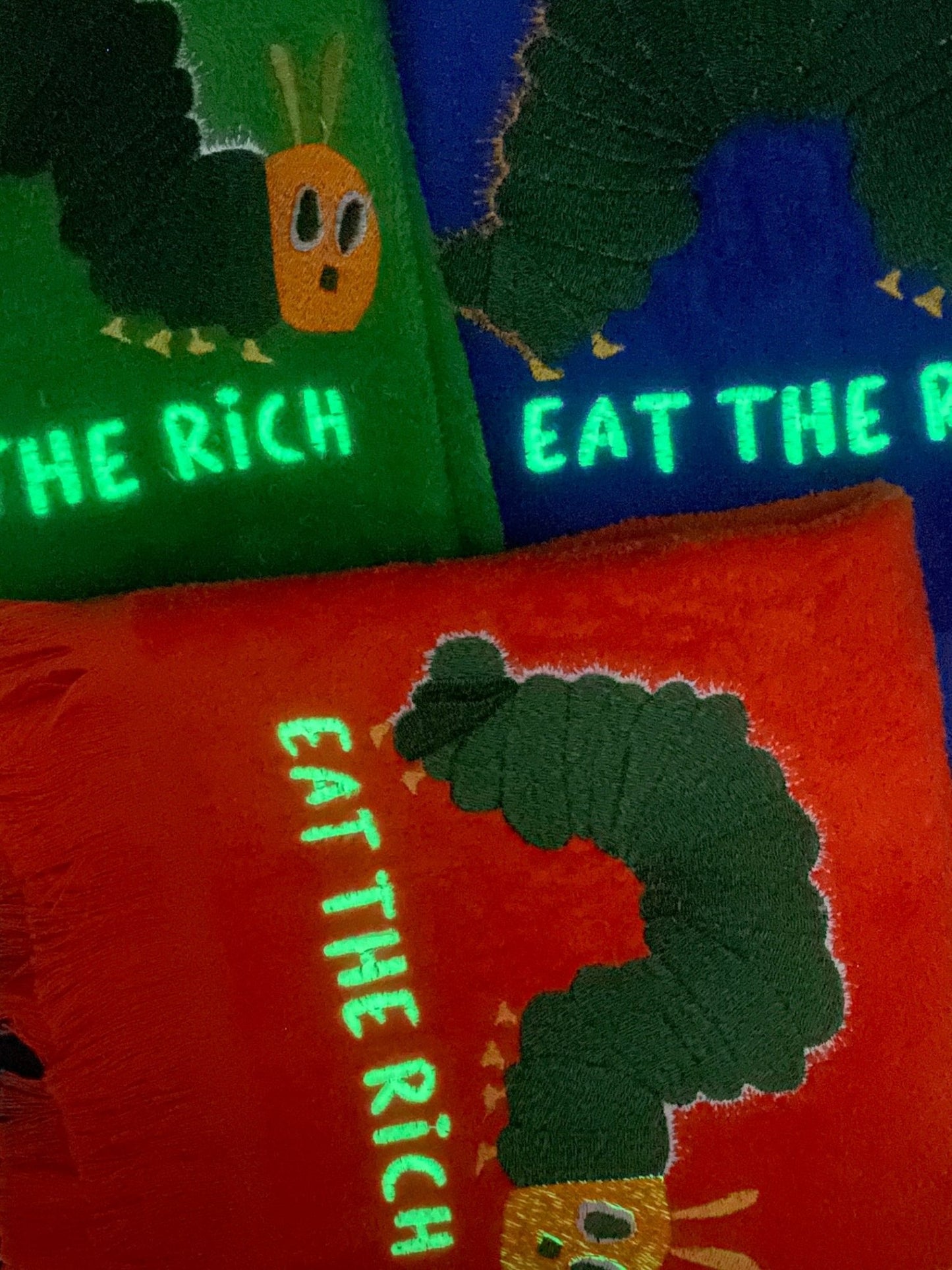 EAT THE RICH Protest Towel - West & Remount Custom Apparel