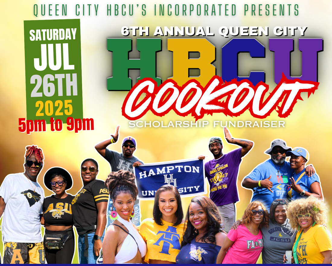 Queen City HBCU Cookout 2025 flyer
