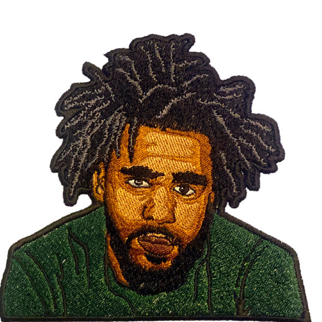 J. Cole Tribute No Such Thing Embroidered Sweatshirt With Quote on Sleeve