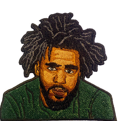 J. Cole Tribute No Such Thing Embroidered Sweatshirt With Quote on Sleeve