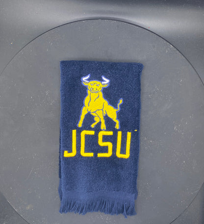 JCSU Golden Bull Embroidered Towel – Personalized HBCU Pride