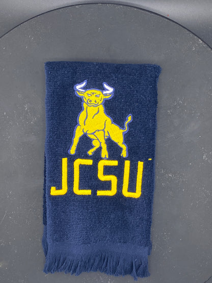 JCSU Golden Bull Embroidered Towel – Personalized HBCU Pride