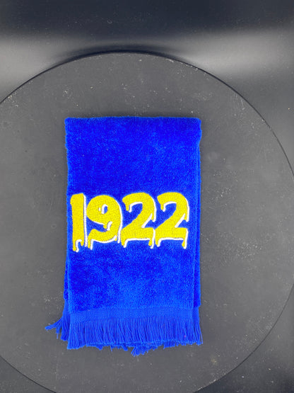 Sigma Gamma Rho 1922 Drip Towel – Founding Year Embroidery
