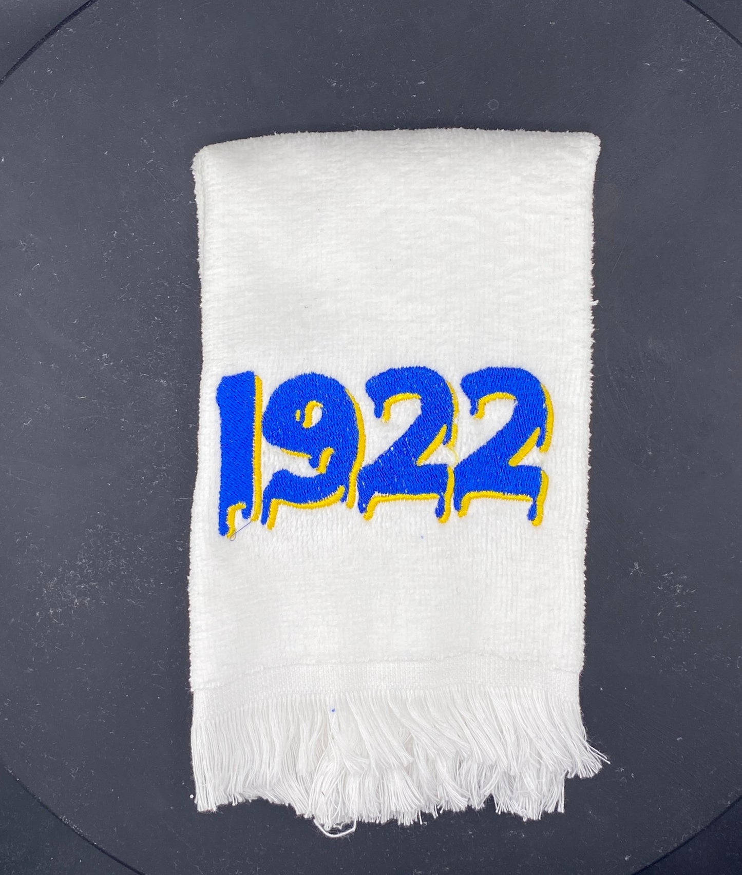 Sigma Gamma Rho 1922 Drip Towel – Founding Year Embroidery