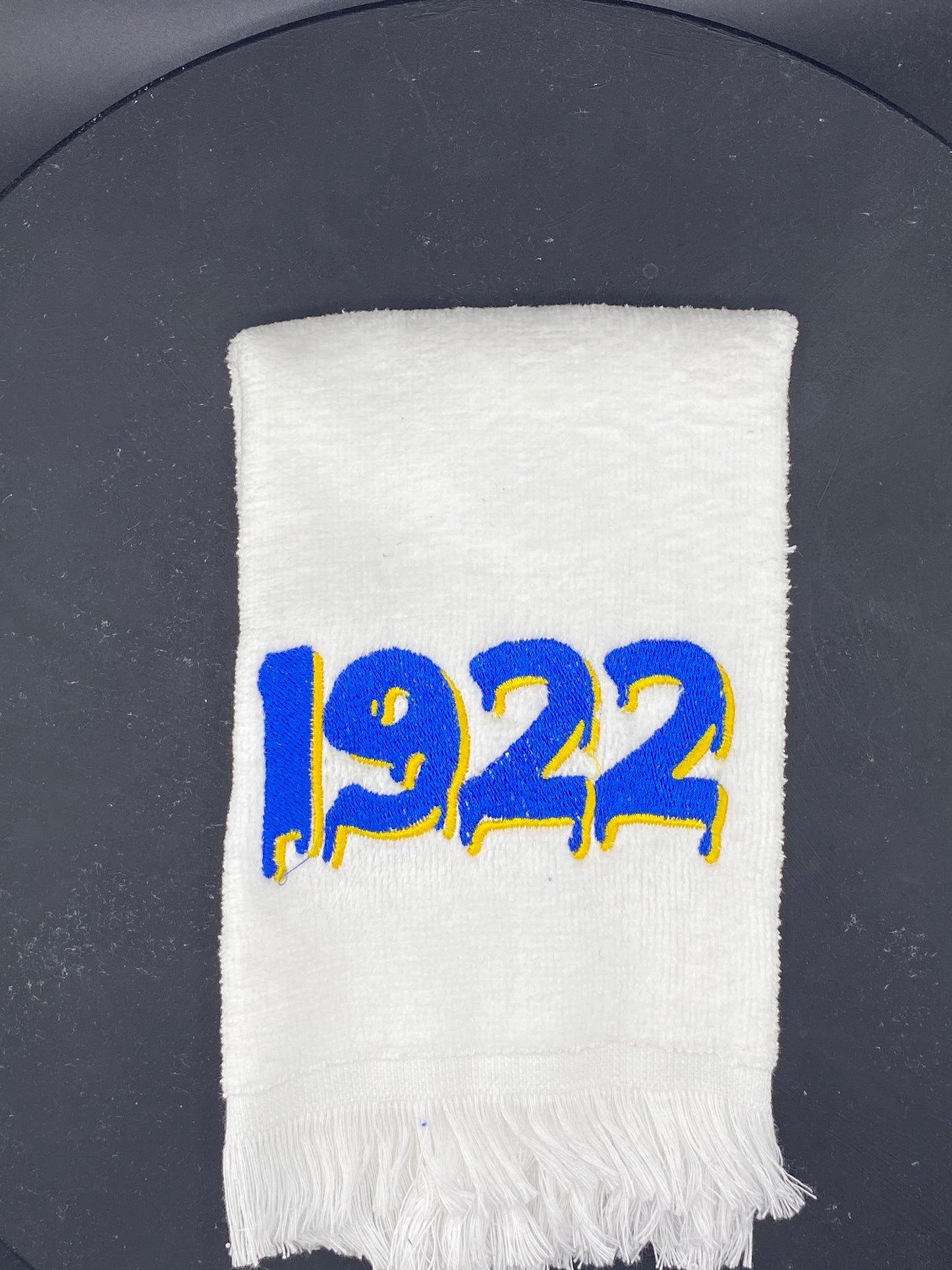 Sigma Gamma Rho 1922 Drip Towel – Founding Year Embroidery