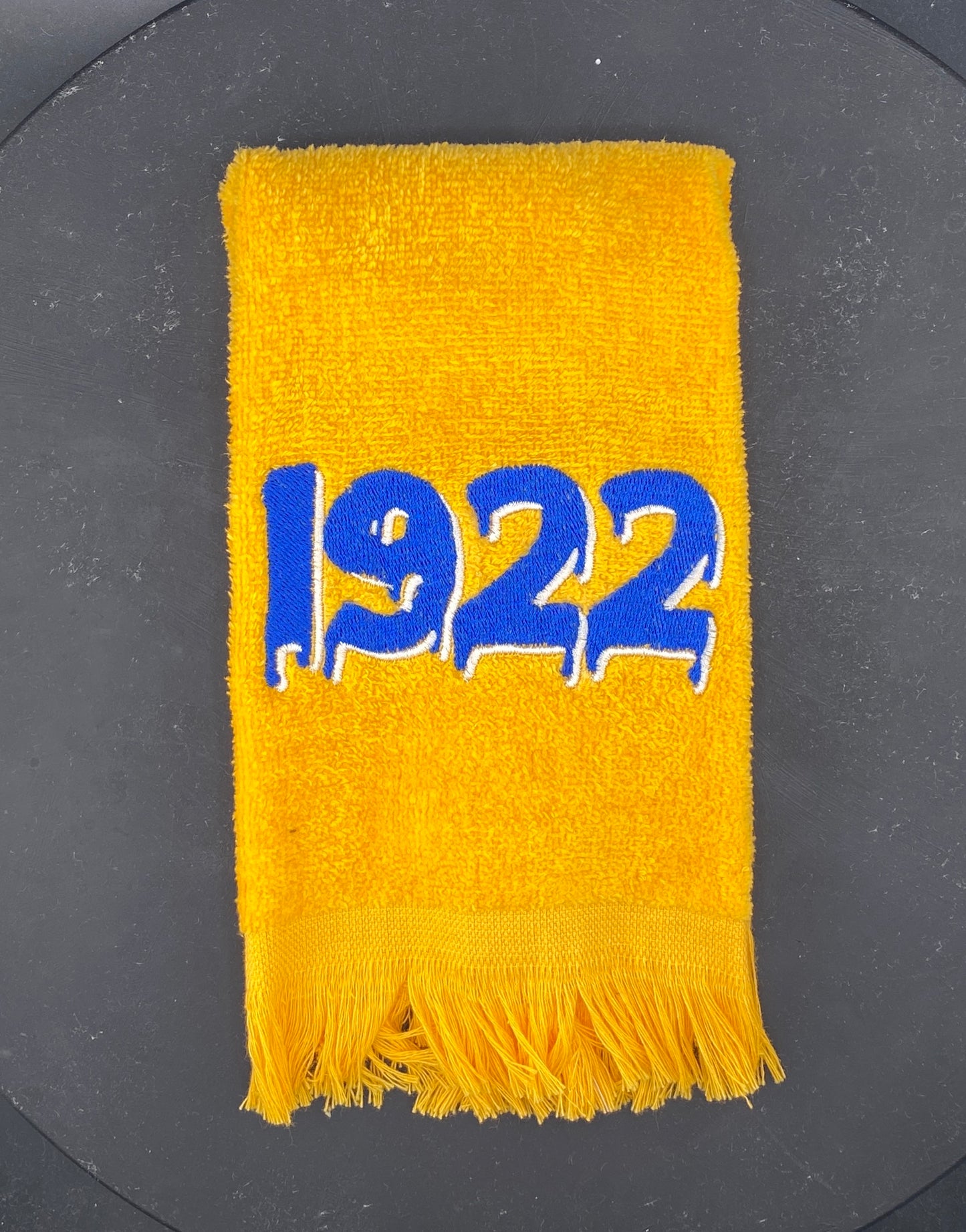 Sigma Gamma Rho 1922 Drip Towel – Founding Year Embroidery