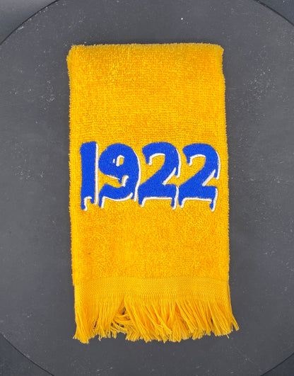 Sigma Gamma Rho 1922 Drip Towel – Founding Year Embroidery