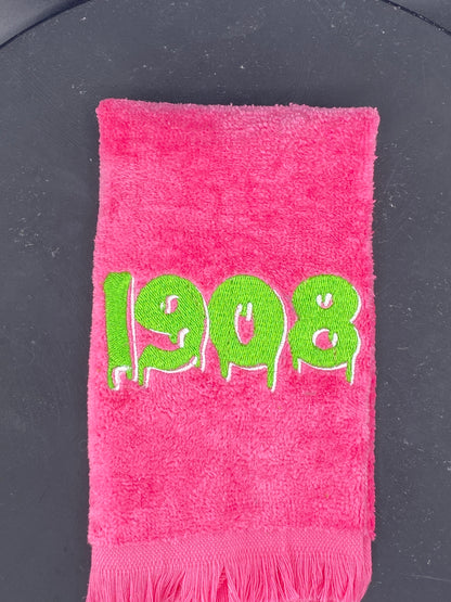 Alpha Kappa Alpha 1908 Drip Stroll Towel