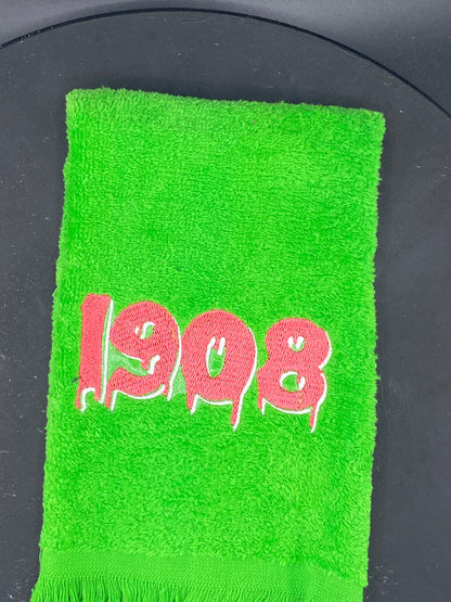 Alpha Kappa Alpha 1908 Drip Stroll Towel