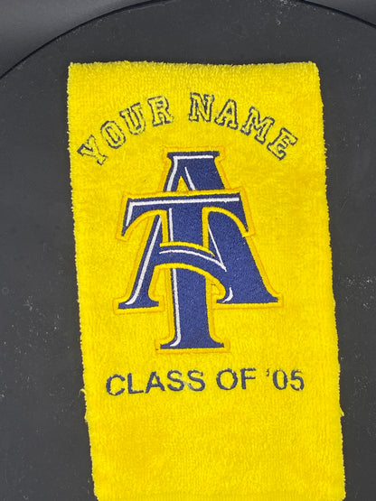 North Carolina A&T Leisure Luxe Towel – Intertwined A&T Logo