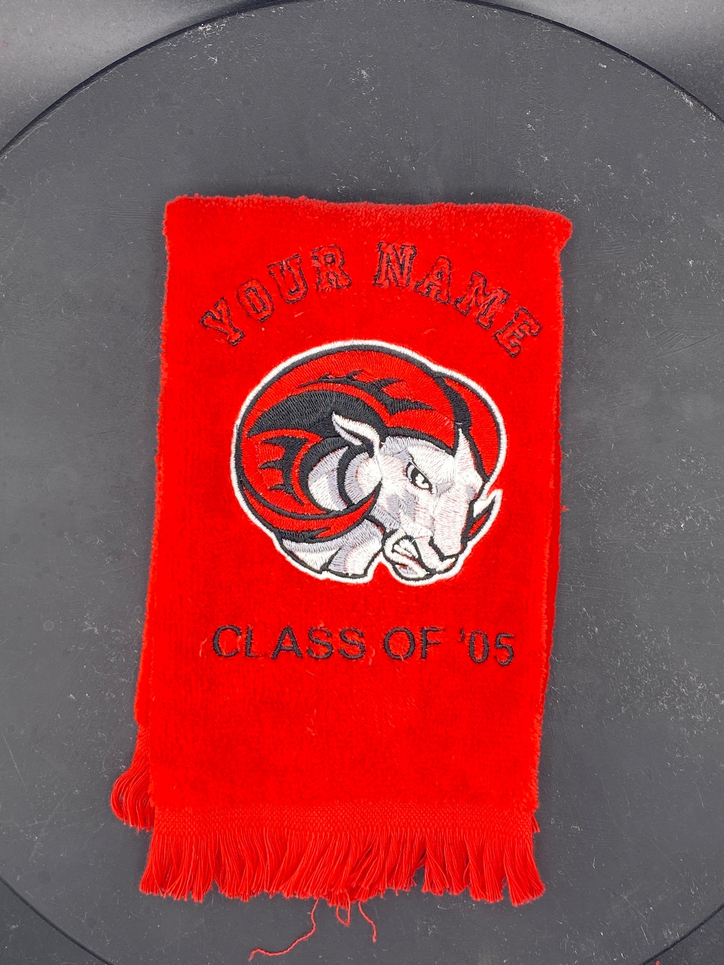 WSSU Leisure Luxe Towel – Detailed Ram Mascot