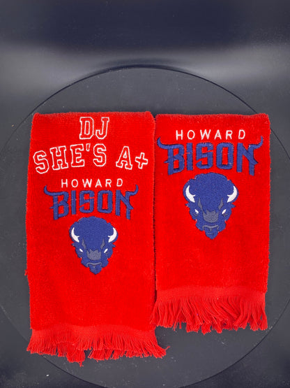 Howard University Bison Leisure Luxe Towel