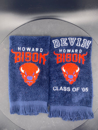 Howard University Bison Leisure Luxe Towel
