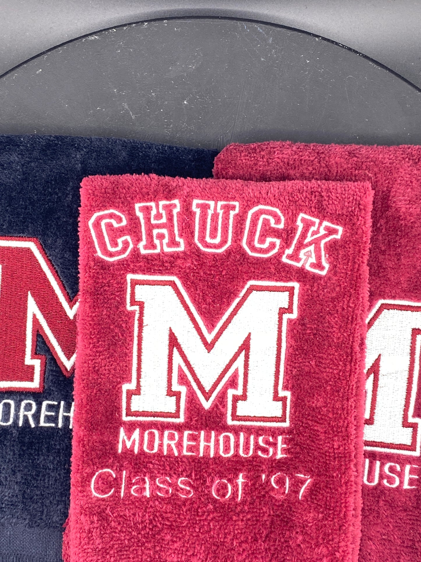 Morehouse College “M” Leisure Luxe Towel – Custom Embroidered HBCU Gift