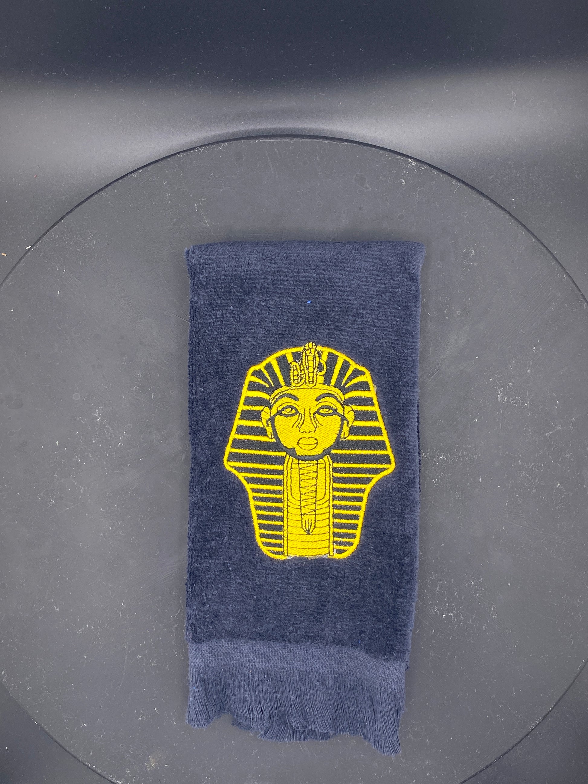 Alpha Phi Alpha Sphinx Stroll Towel in Yellow Gold 
