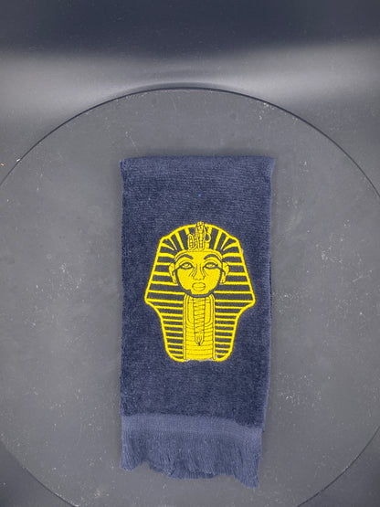 Alpha Phi Alpha Sphinx Stroll Towel in Yellow Gold 