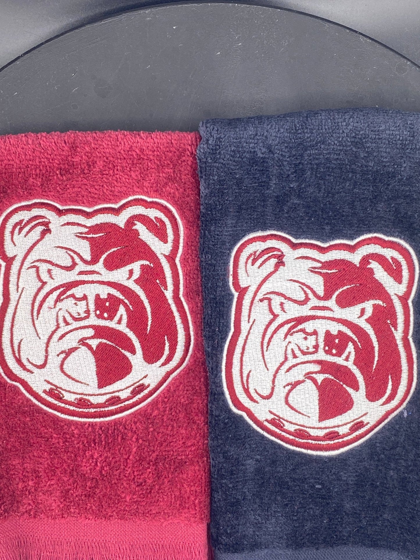 Alabama A&M Bulldog Leisure Luxe Towel - West & Remount Custom Apparel