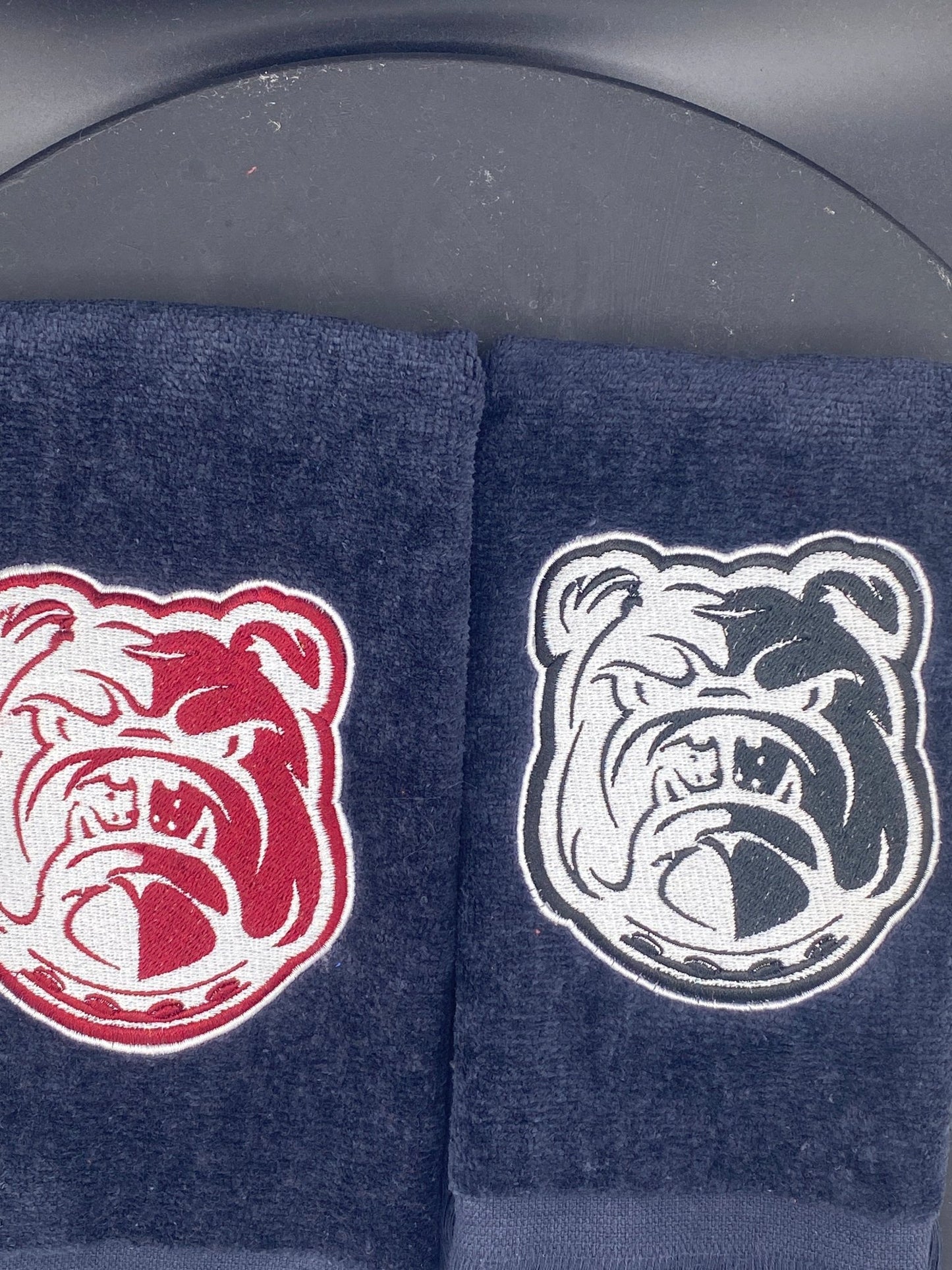 Alabama A&M Bulldog Leisure Luxe Towel - West & Remount Custom Apparel