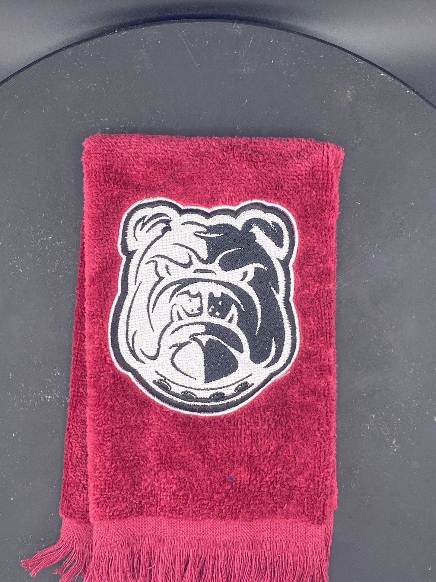 Alabama A&M Bulldog Leisure Luxe Towel - West & Remount Custom Apparel