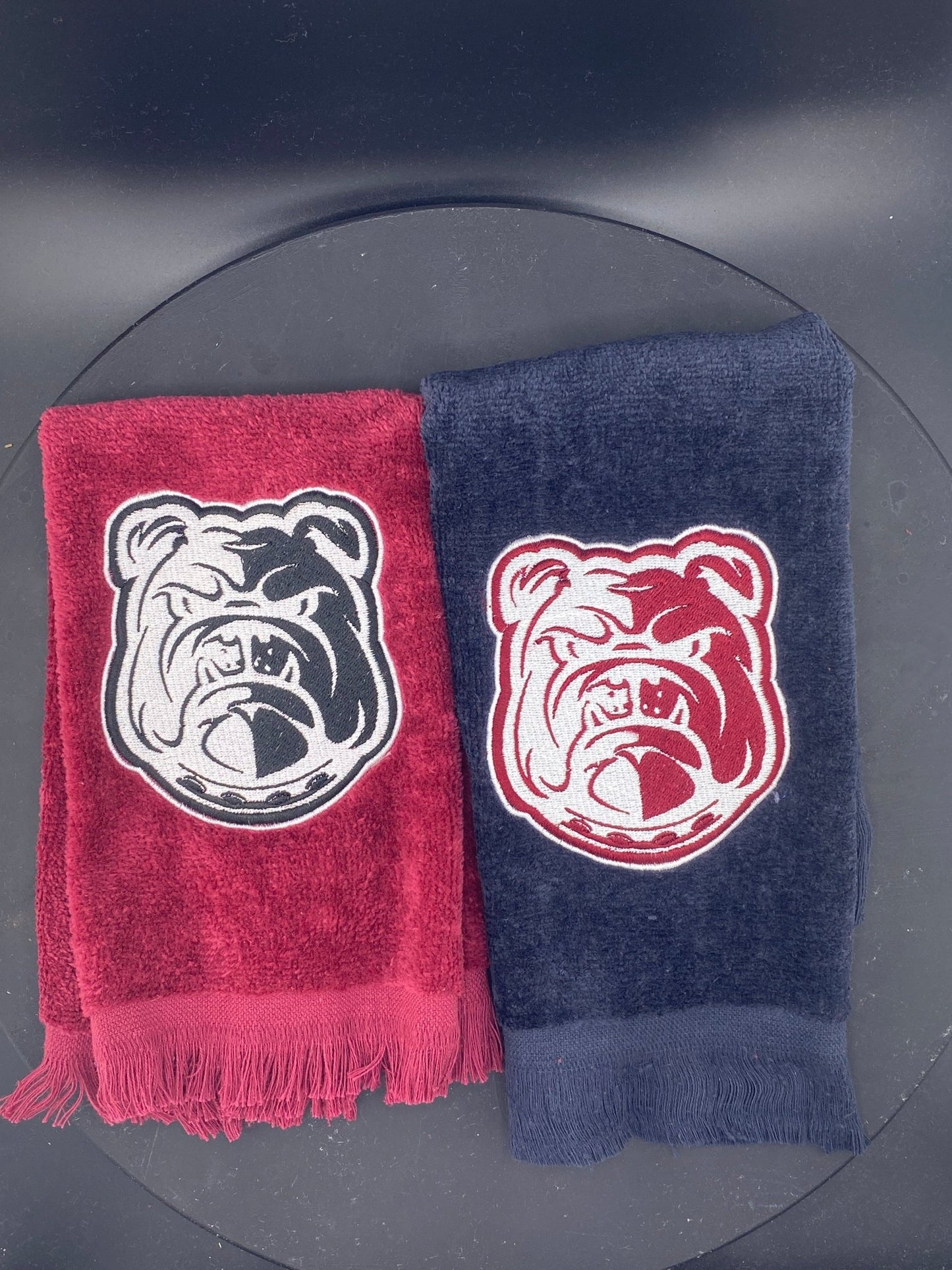 Alabama A&M Bulldog Leisure Luxe Towel - West & Remount Custom Apparel