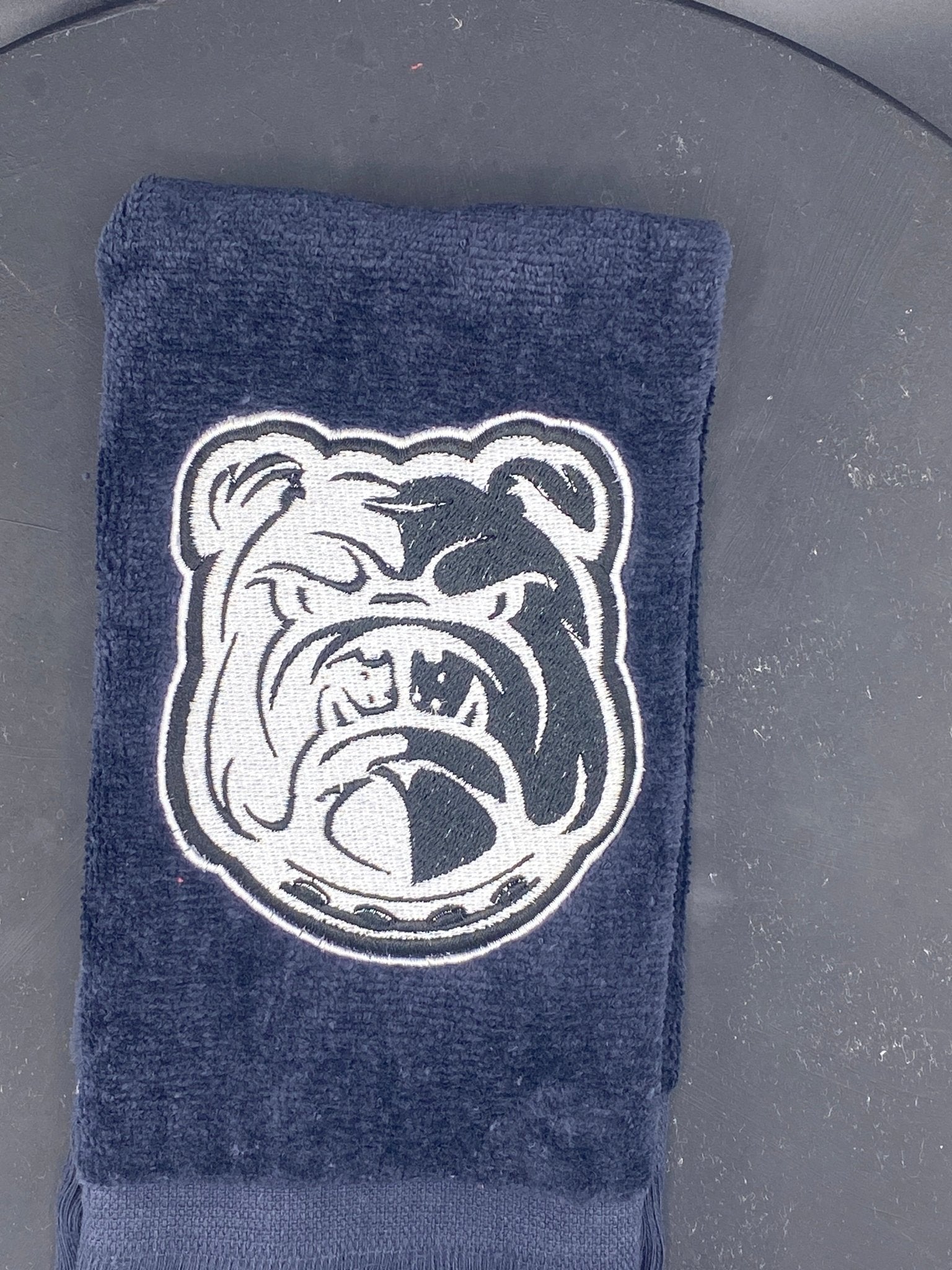 Alabama A&M Bulldog Leisure Luxe Towel - West & Remount Custom Apparel