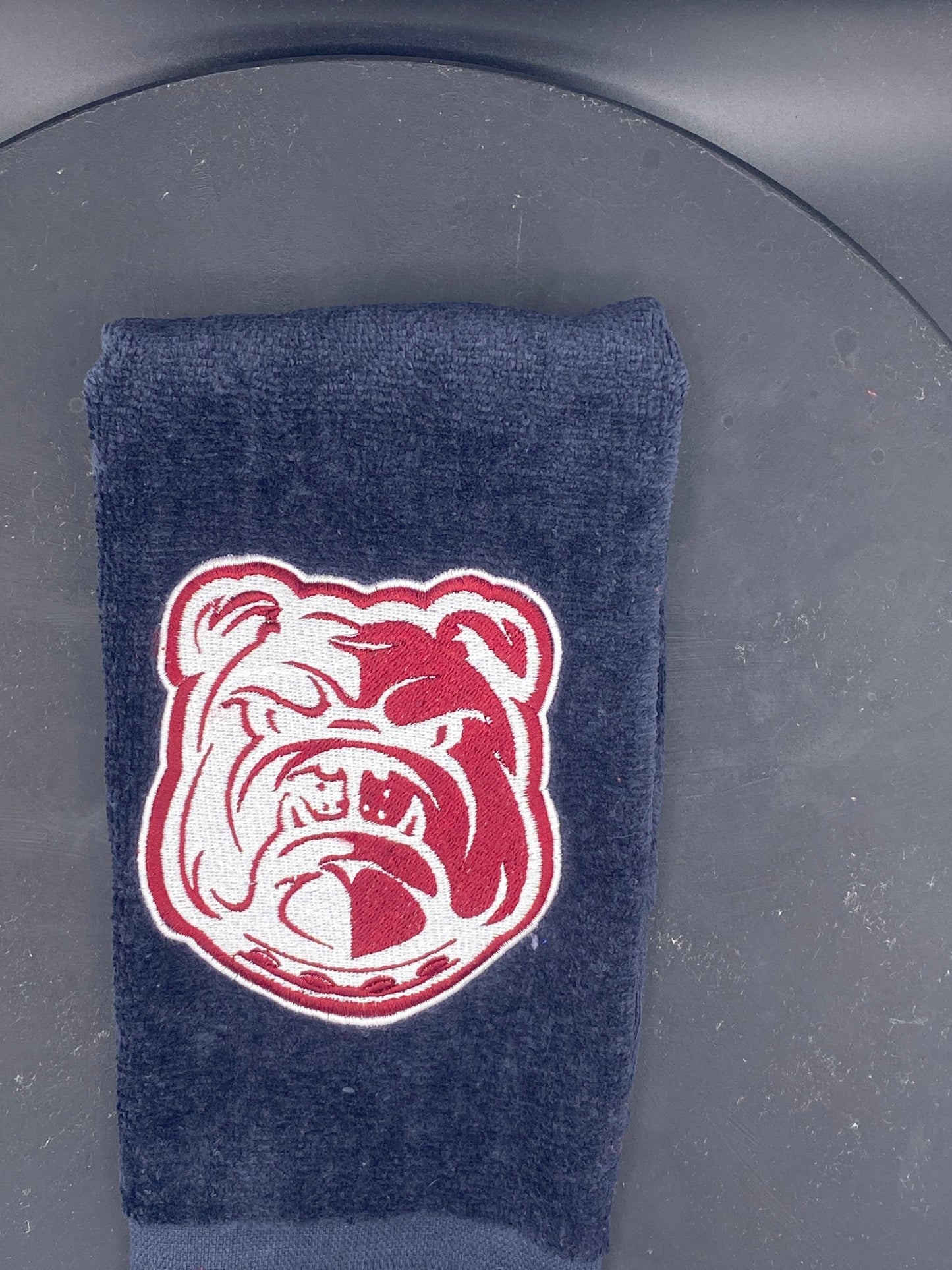 Alabama A&M Bulldog Leisure Luxe Towel - West & Remount Custom Apparel