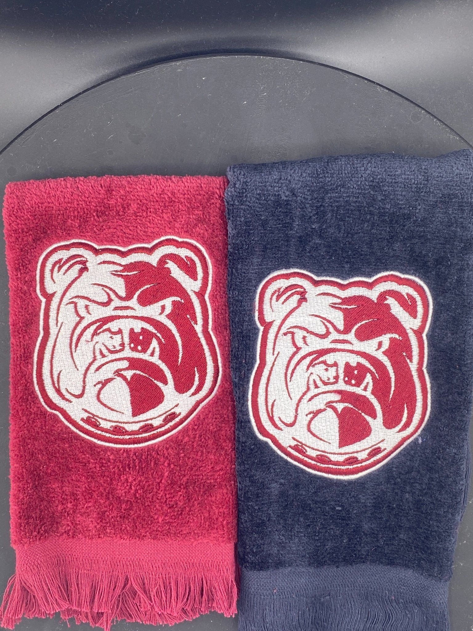 Alabama A&M Bulldog Leisure Luxe Towel - West & Remount Custom Apparel