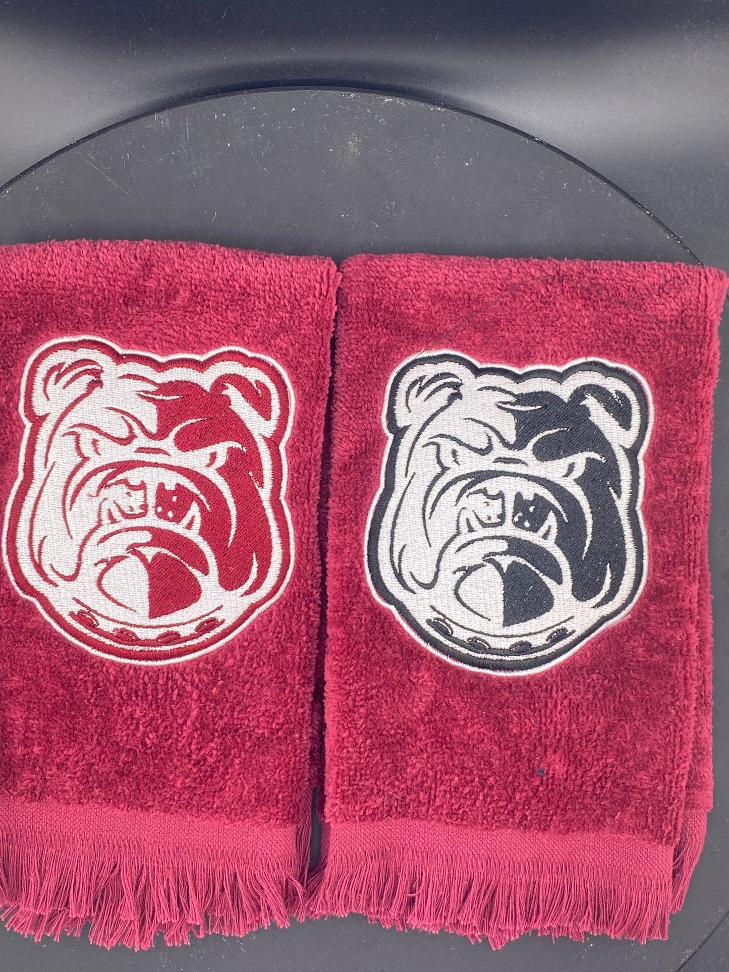 Alabama A&M Bulldog Leisure Luxe Towel - West & Remount Custom Apparel