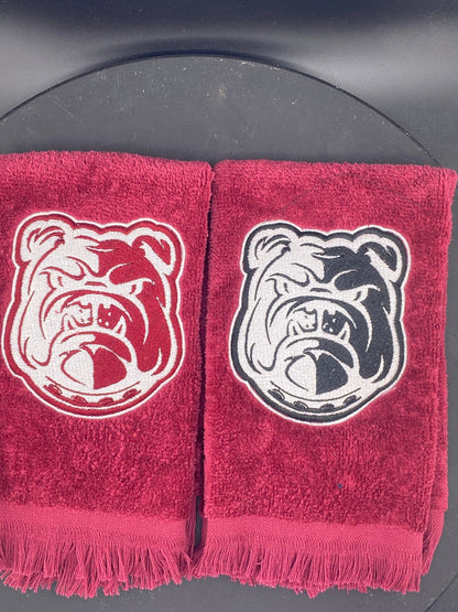 Alabama A&M Bulldog Leisure Luxe Towel - West & Remount Custom Apparel