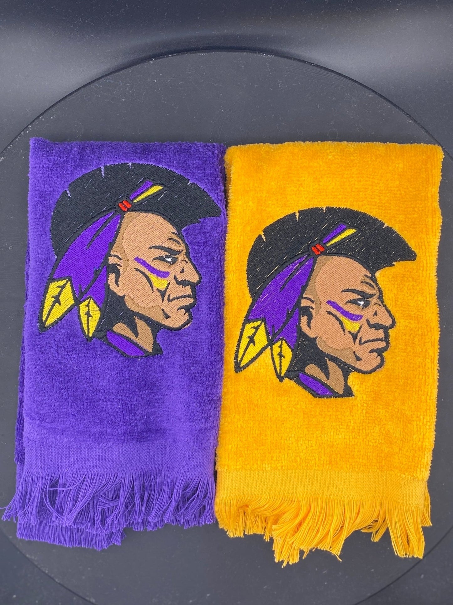 Alcorn State University Braves Towel | Leisure Luxe Collection - West & Remount Custom Apparel