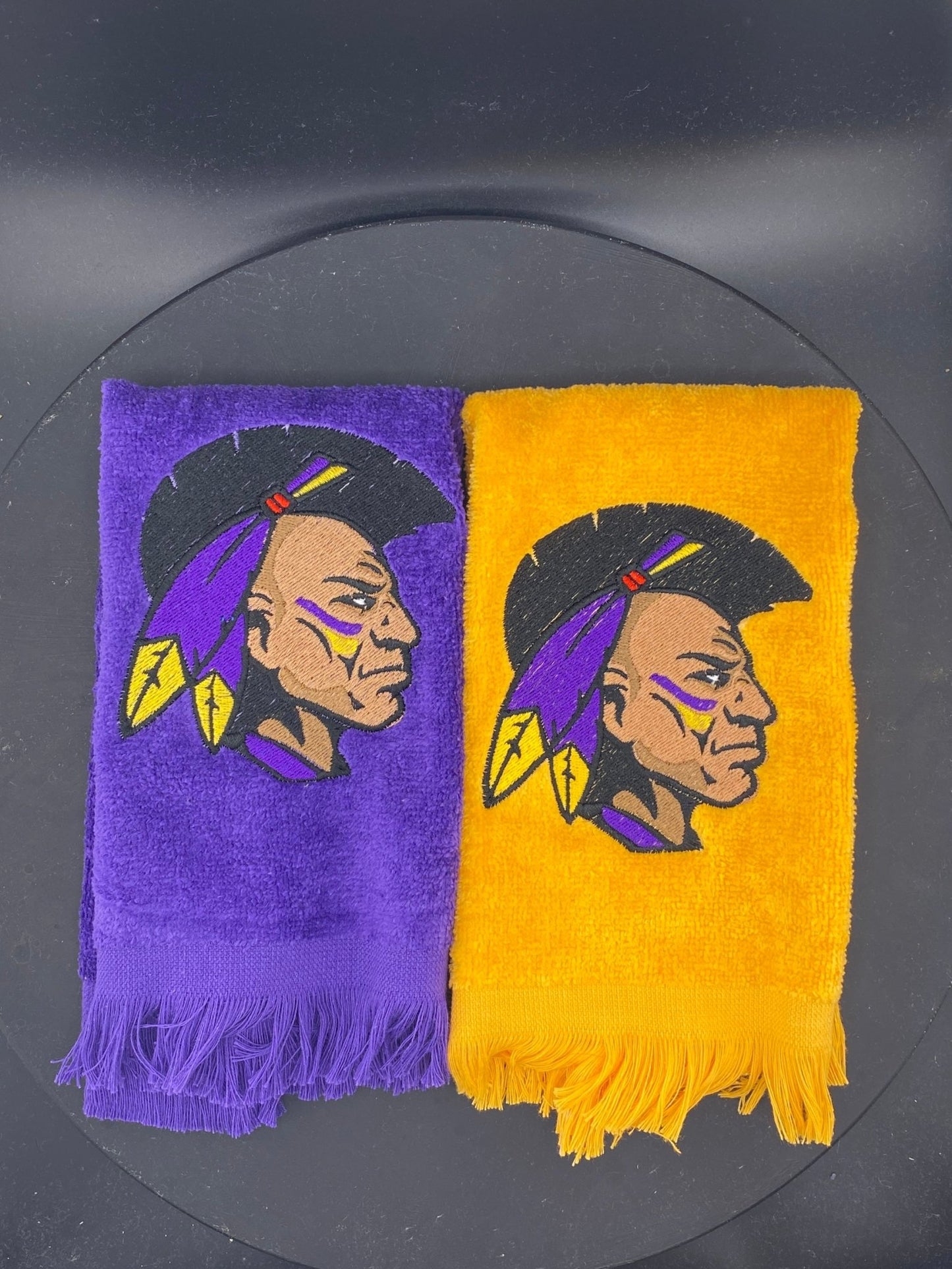 Alcorn State University Braves Towel | Leisure Luxe Collection - West & Remount Custom Apparel