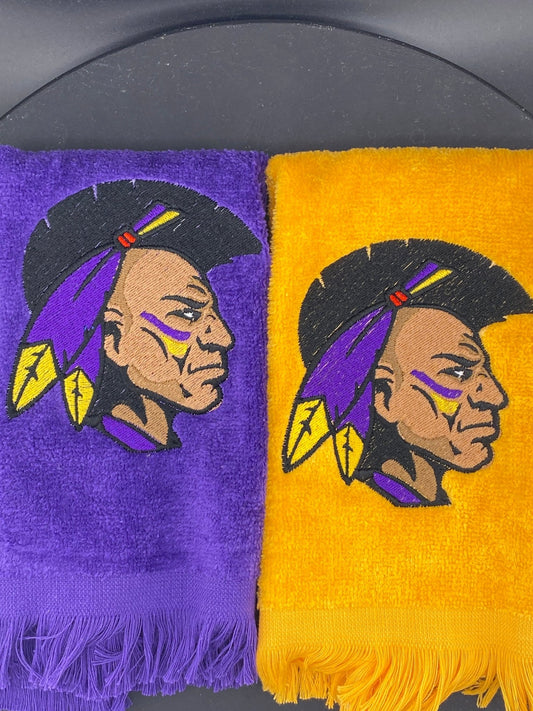 Alcorn State University Braves Towel | Leisure Luxe Collection - West & Remount Custom Apparel