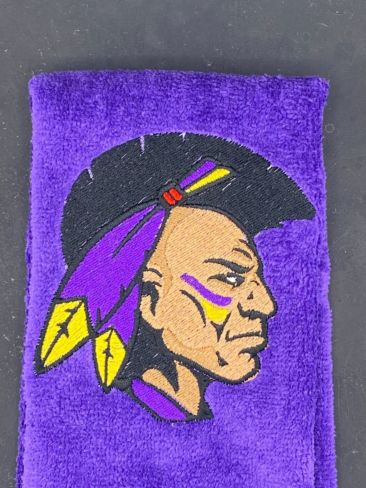 Alcorn State University Braves Towel | Leisure Luxe Collection - West & Remount Custom Apparel