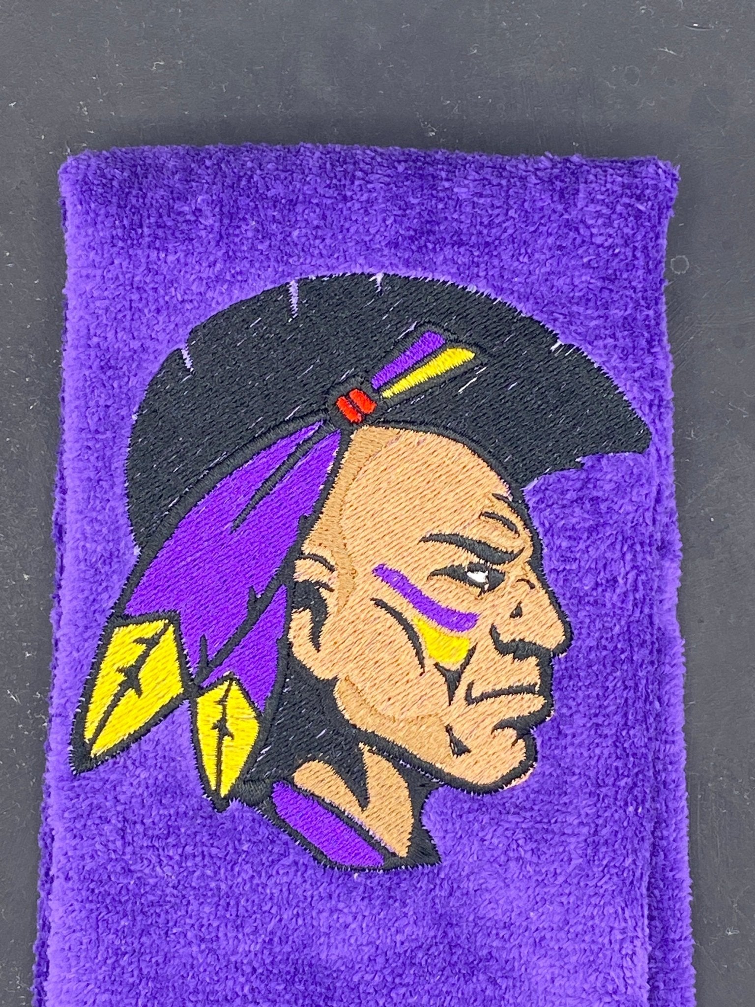 Alcorn State University Braves Towel | Leisure Luxe Collection - West & Remount Custom Apparel