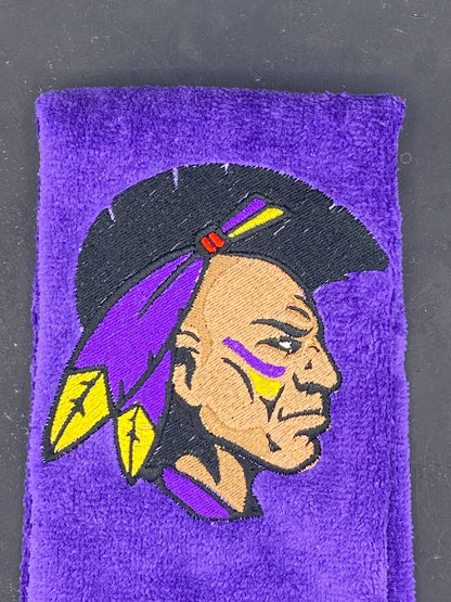 Alcorn State University Braves Towel | Leisure Luxe Collection - West & Remount Custom Apparel