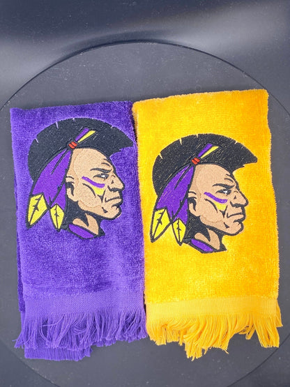Alcorn State University Braves Towel | Leisure Luxe Collection - West & Remount Custom Apparel