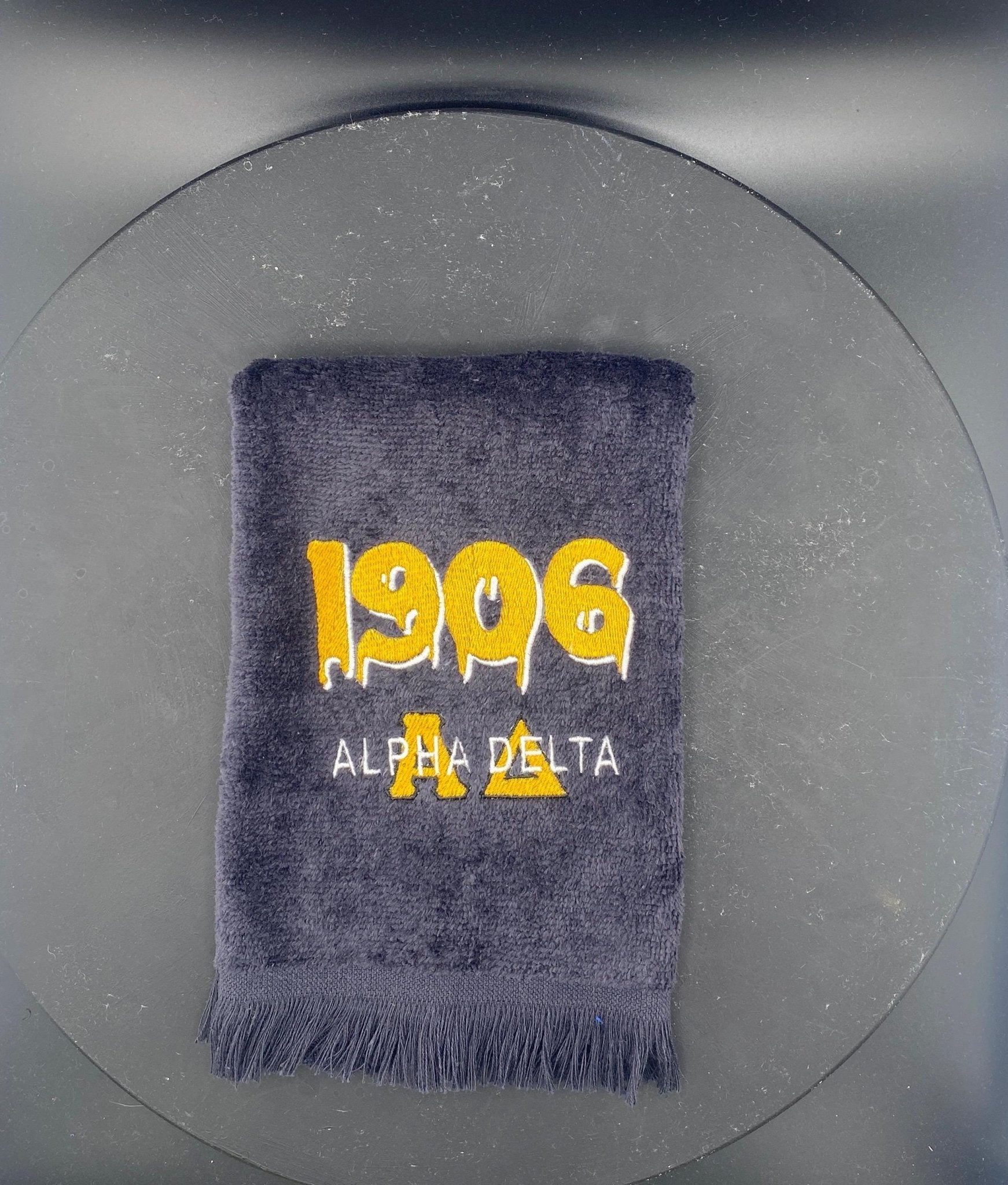 Alpha Phi Alpha Towel – Embroidered Fraternity Gift for Probate & Greek Events | Divine 9 Drip