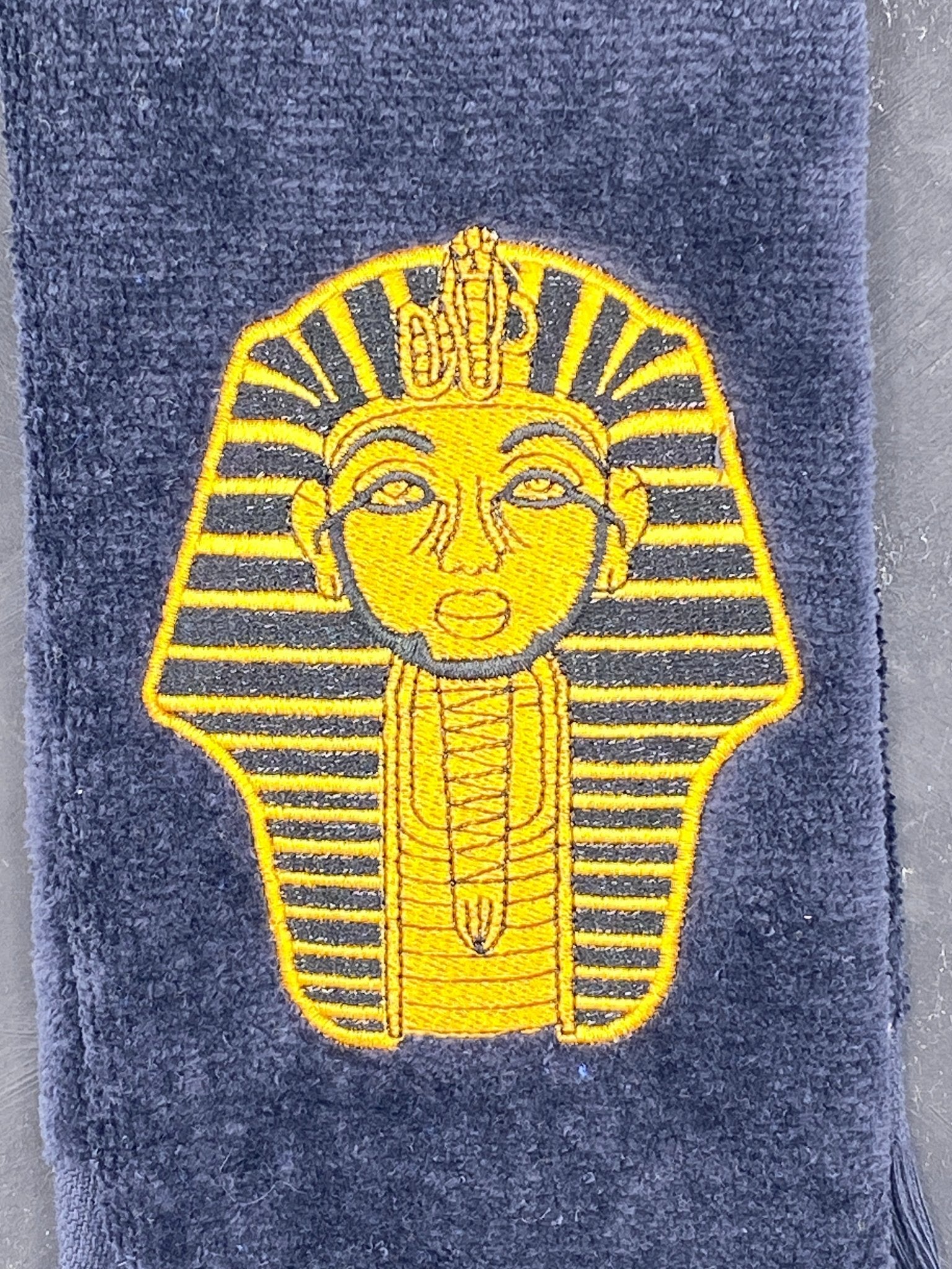 Alpha Phi Alpha Sphinx Towel – Custom Embroidered Greek Design - West & Remount Custom Apparel