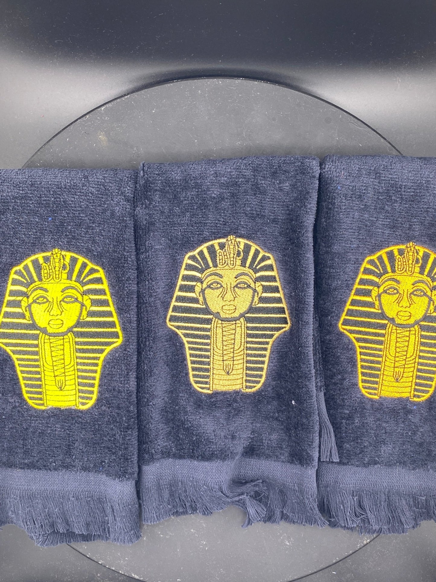 Alpha Phi Alpha Sphinx Towel – Custom Embroidered Greek Design - West & Remount Custom Apparel