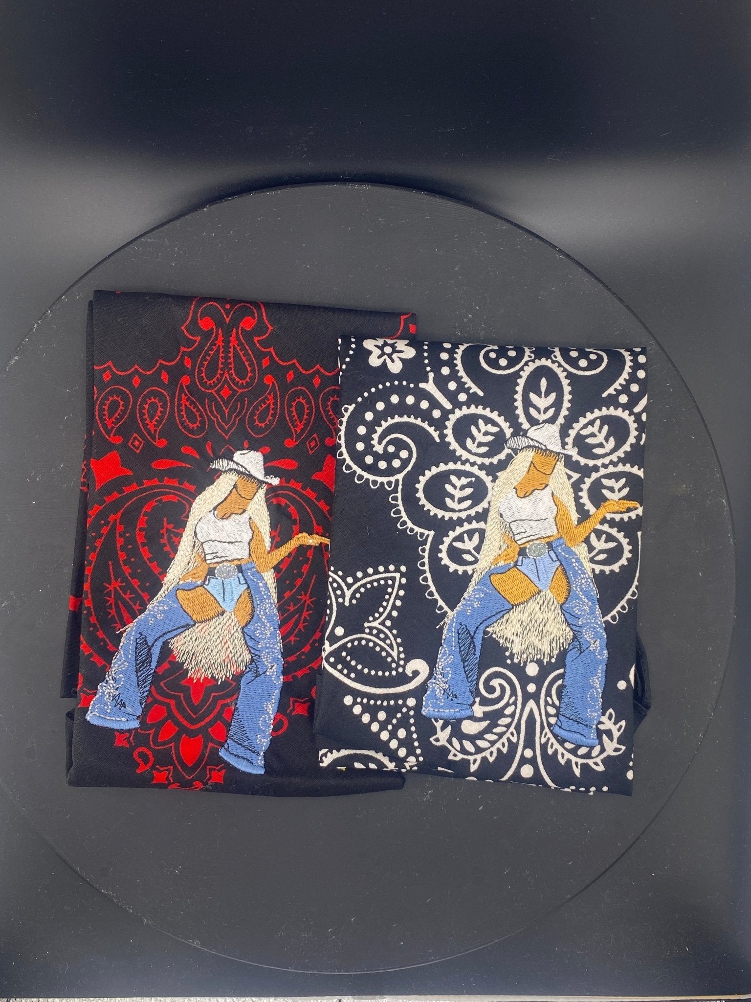 Cowboy Bey Tribute Bandana - West & Remount Custom Apparel