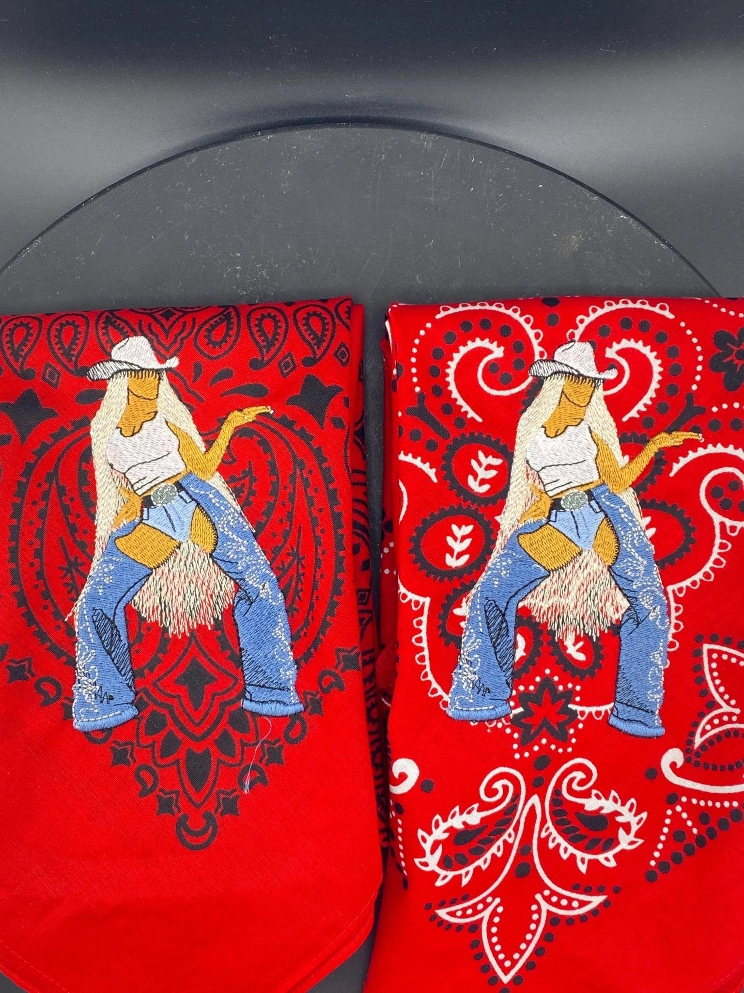 Cowboy Bey Tribute Bandana - West & Remount Custom Apparel