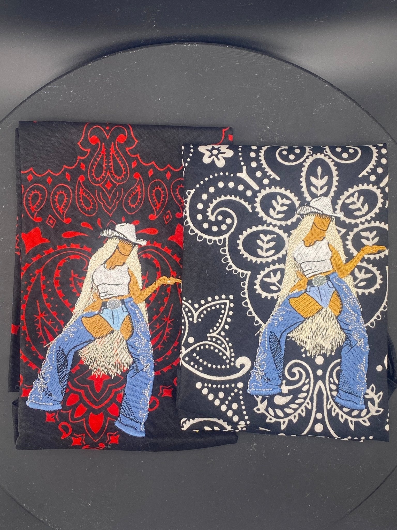 Cowboy Bey Tribute Bandana - West & Remount Custom Apparel