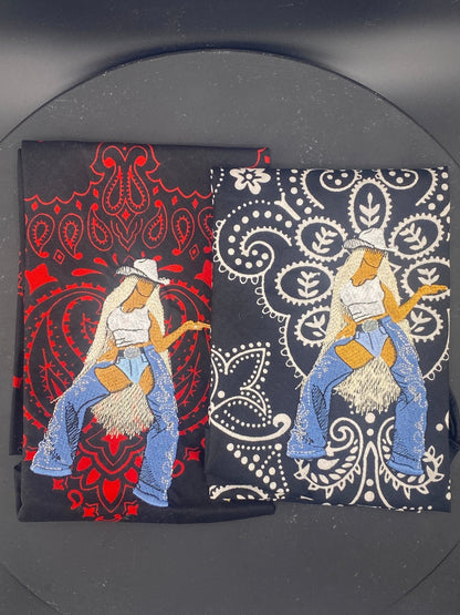 Cowboy Bey Tribute Bandana - West & Remount Custom Apparel