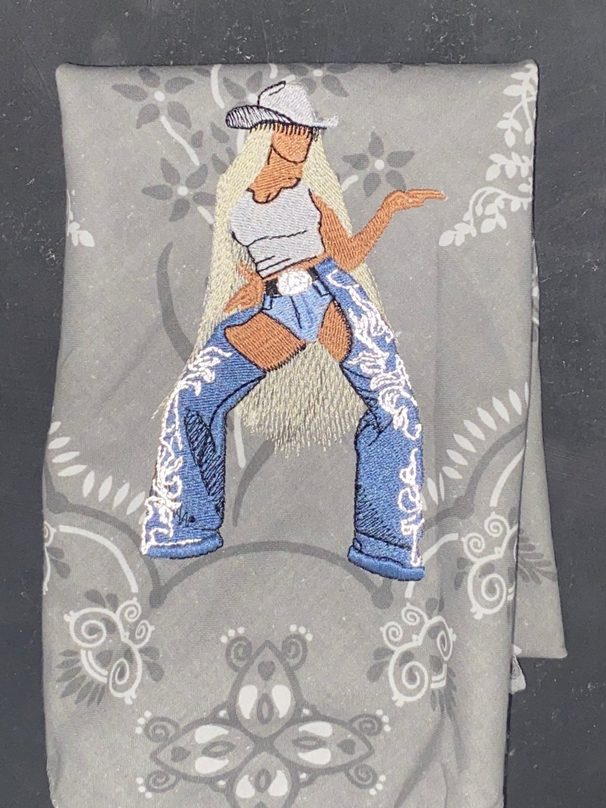 Cowboy Bey Tribute Bandana - West & Remount Custom Apparel