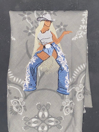 Cowboy Bey Tribute Bandana - West & Remount Custom Apparel