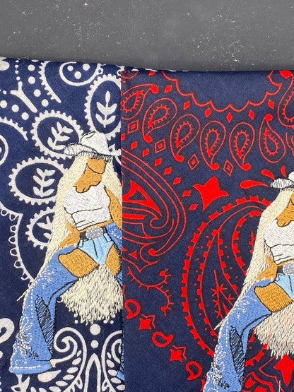 Cowboy Bey Tribute Bandana - West & Remount Custom Apparel