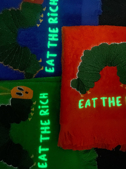 EAT THE RICH Protest Towel - West & Remount Custom Apparel