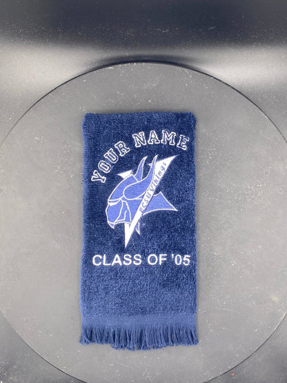 Elizabeth City State University Leisure Luxe Towel | ECSU Vikings Embroidered Gift - West & Remount Custom Apparel