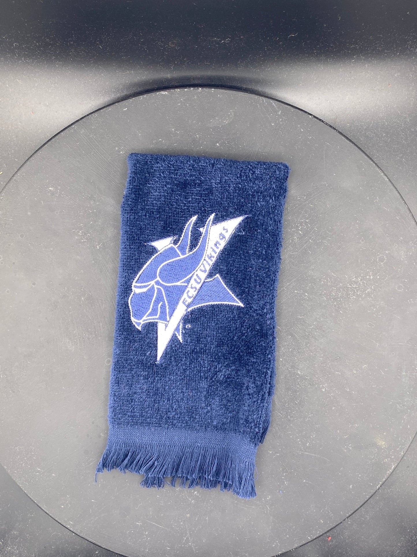 Elizabeth City State University Leisure Luxe Towel | ECSU Vikings Embroidered Gift - West & Remount Custom Apparel