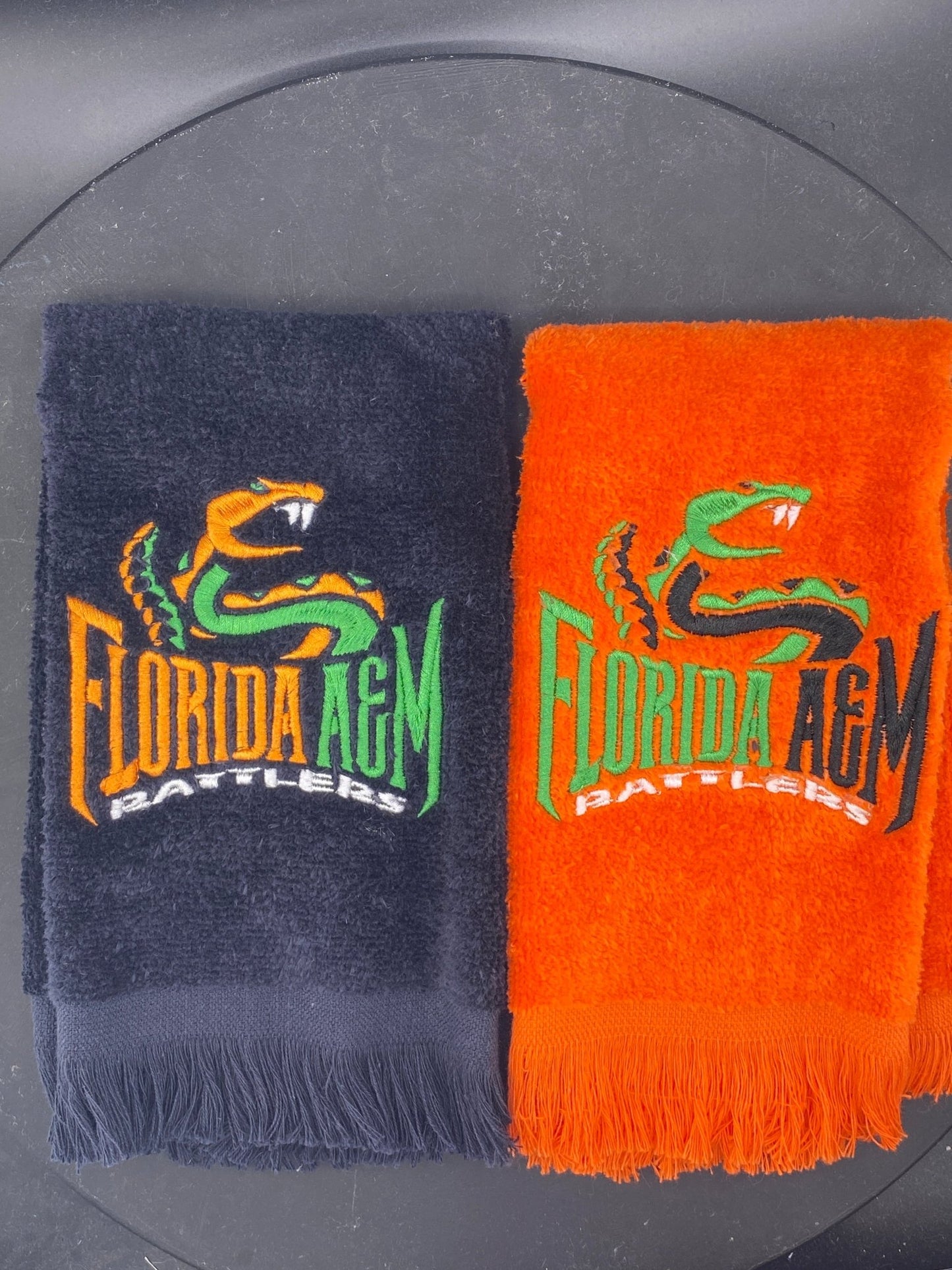 Florida A&M Rattlers Towel – Embroidered HBCU Homecoming & Game Day Rally Towel - West & Remount Custom Apparel